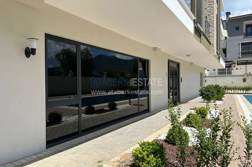 One bedroom apartment with mountain views in Alanya, Oba district 9 