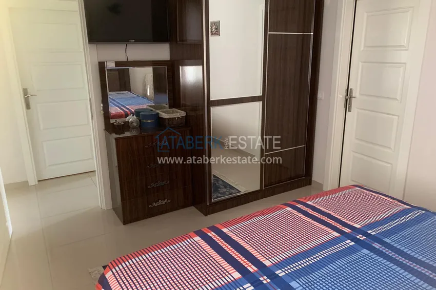 Purchase  Real estate for a residence permit! Furnished 2+1 apartment with sea and mountain views, Oba district — Alanya 9 