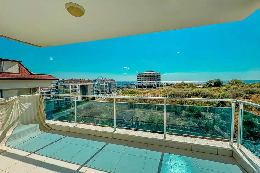 Purchase  1+1 apartment with furniture and open sea views, Kestel district - Alanya 9 