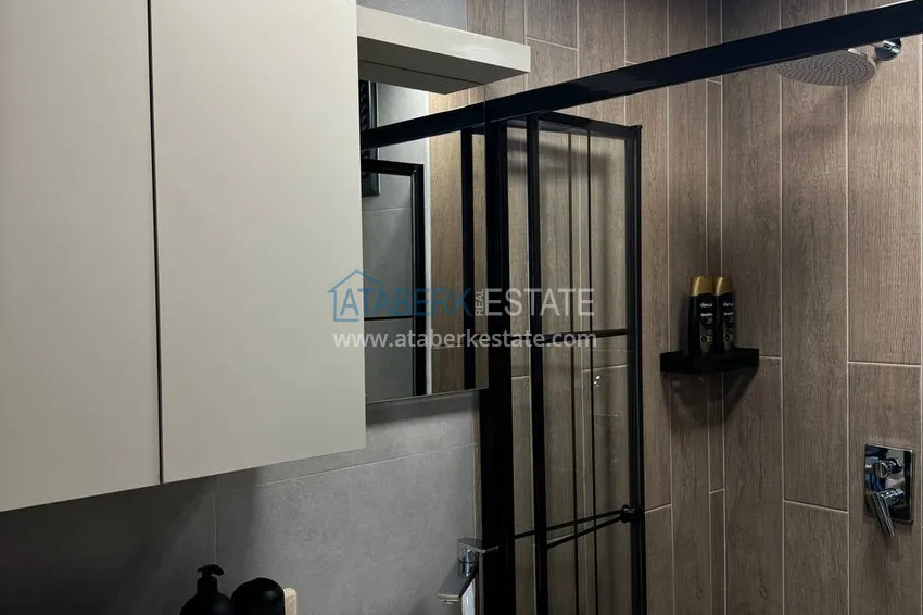 Purchase 2+1 furnished apartment for long-term rent in the center of Alanya, Keykubat beach area No. 39 10 