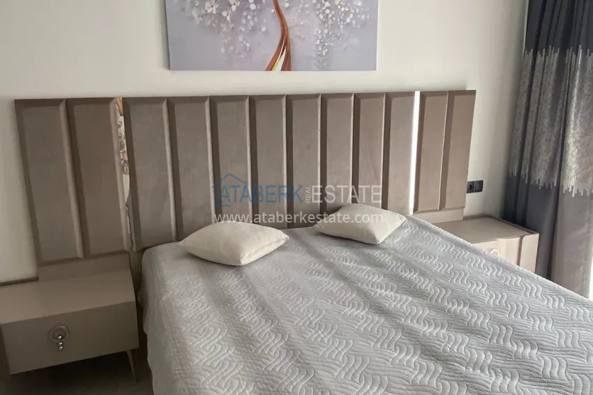 Purchase 2+1 penthouse duplex with furniture from the owner in Alanya, Oba district 10 