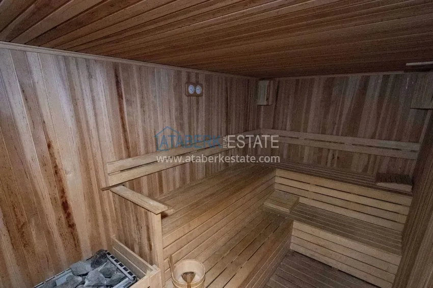 Furnished studio with sea views in a complex on the beachfront, Mahmutlar district — Alanya 9 