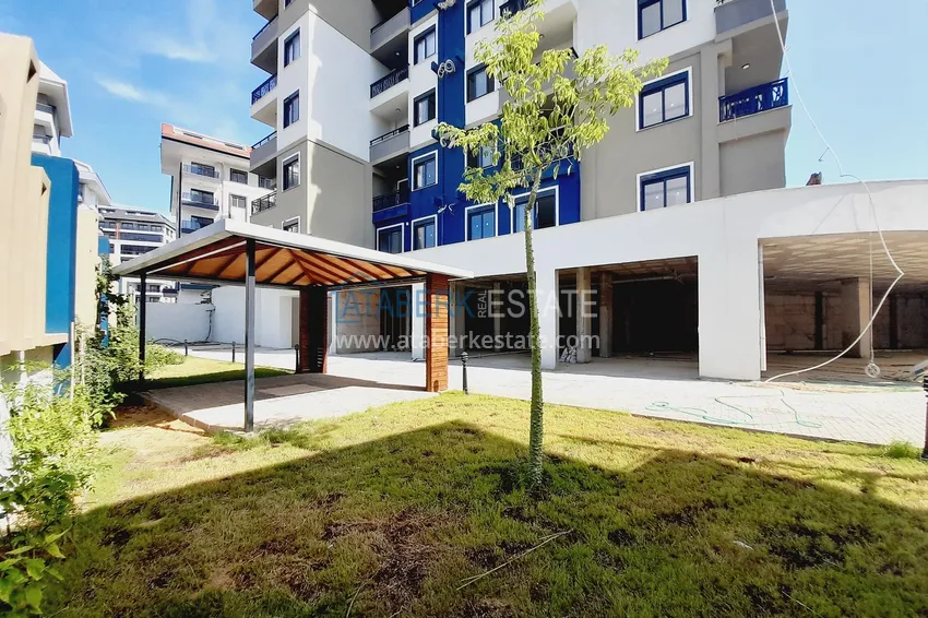 1+1 apartment under construction, from an investor in the Avsallar hotel-type complex — Alanya 9 