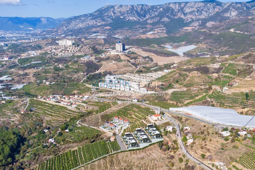 An exclusive project of an elite cottage complex in the Kargicak district 4 