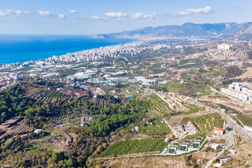 An exclusive project of an elite cottage complex in the Kargicak district 2 