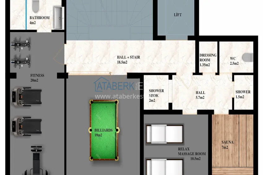 Buy cheap An exclusive project of an elite cottage complex in the Kargicak district 3 