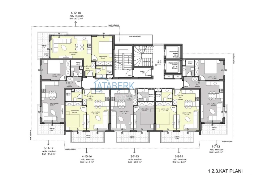 Photo - One bedroom apartment with sea view in Kargicak, Alanya - 100 meters from the coast 1