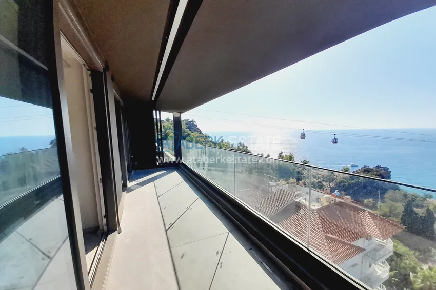 Purchase Loft 3+1 apartment with panoramic views from the owner in the historic heart of Alanya 8 