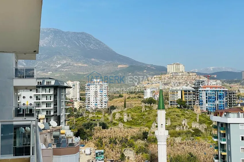 Purchase Duplex in Mahmutlar with furniture, sea and mountain views 29