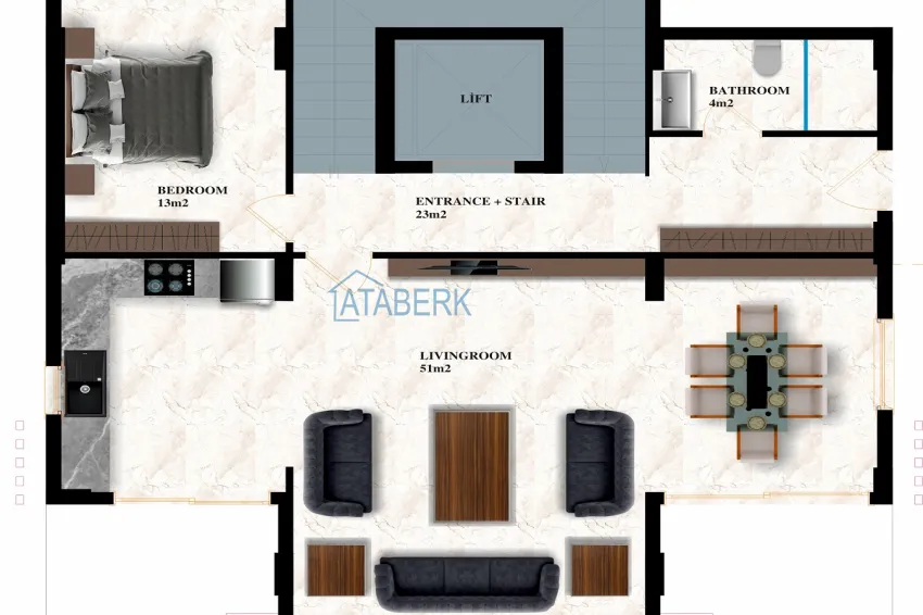 Buy cheap An exclusive project of an elite cottage complex in the Kargicak district 4 