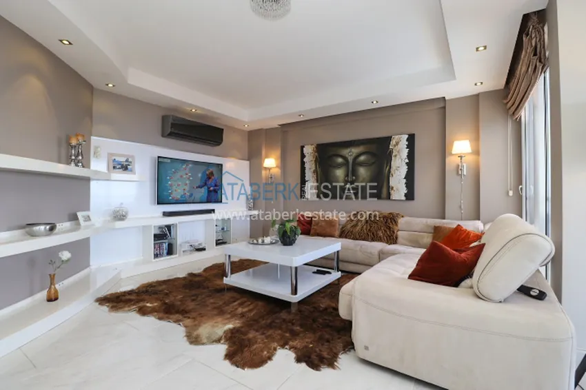 Purchase  Luxury villa with panoramic views of the sea and the castle in Alanya — Kucukhasbahce district 6 