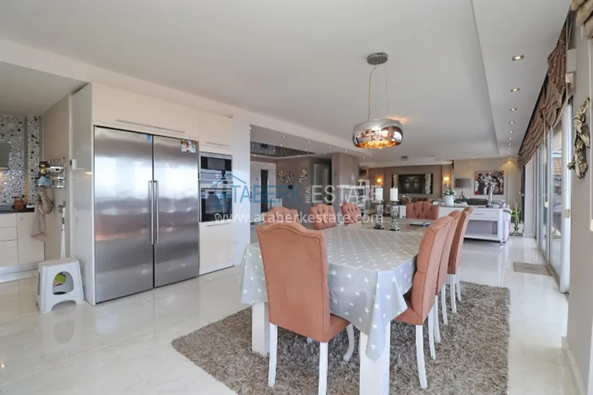 Purchase  Luxury villa with panoramic views of the sea and the castle in Alanya — Kucukhasbahce district 7 