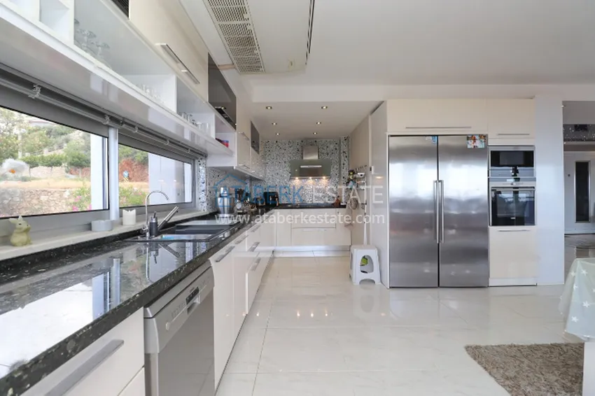 Purchase  Luxury villa with panoramic views of the sea and the castle in Alanya — Kucukhasbahce district 8 