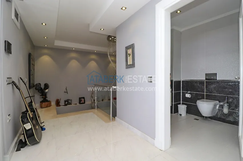 Purchase  Luxury villa with panoramic views of the sea and the castle in Alanya — Kucukhasbahce district 16 