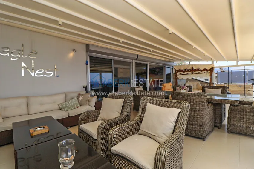 Purchase  Luxury villa with panoramic views of the sea and the castle in Alanya — Kucukhasbahce district 18 
