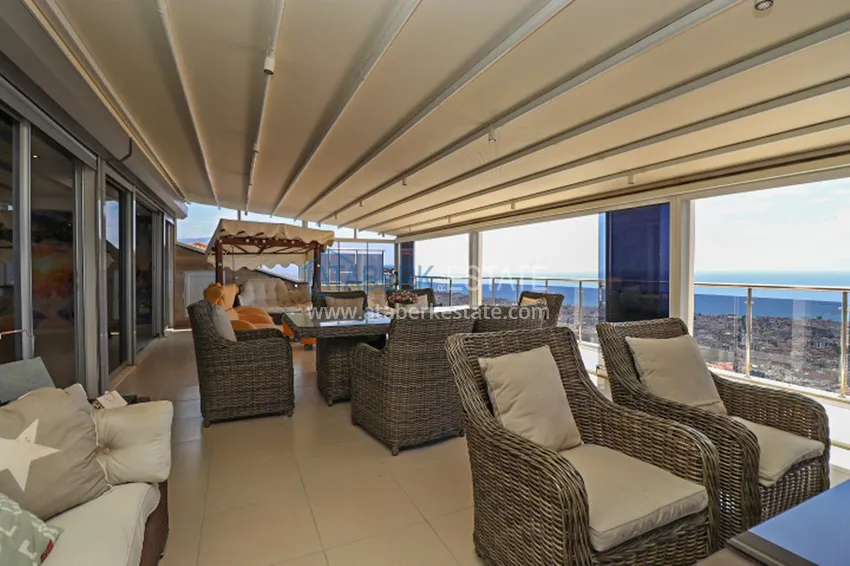 Purchase  Luxury villa with panoramic views of the sea and the castle in Alanya — Kucukhasbahce district 19 
