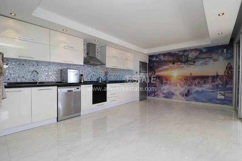 Purchase  Luxury villa with panoramic views of the sea and the castle in Alanya — Kucukhasbahce district 23 