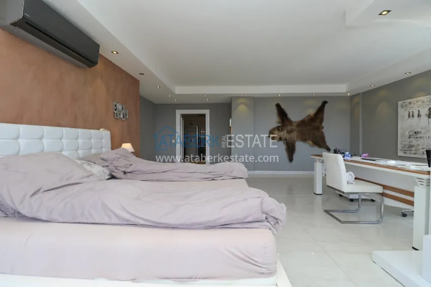 Purchase  Luxury villa with panoramic views of the sea and the castle in Alanya — Kucukhasbahce district 28 