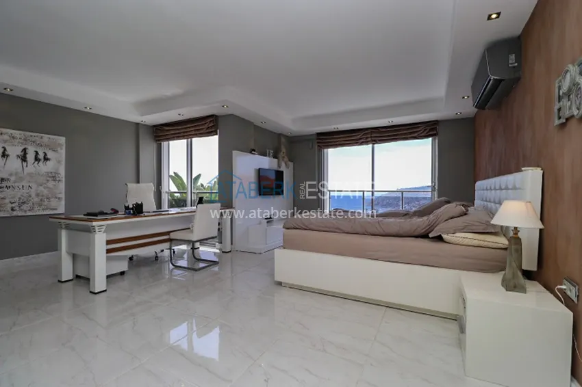 Purchase  Luxury villa with panoramic views of the sea and the castle in Alanya — Kucukhasbahce district 30 
