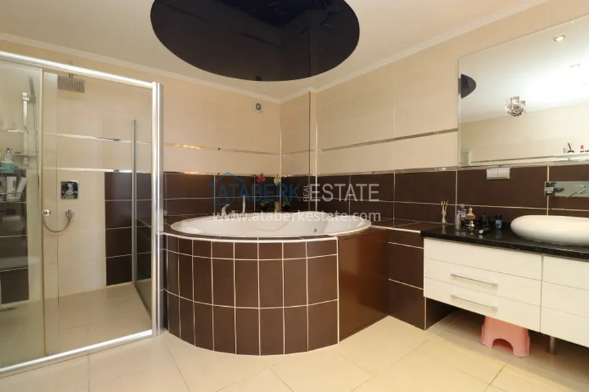 Purchase  Luxury villa with panoramic views of the sea and the castle in Alanya — Kucukhasbahce district 34 