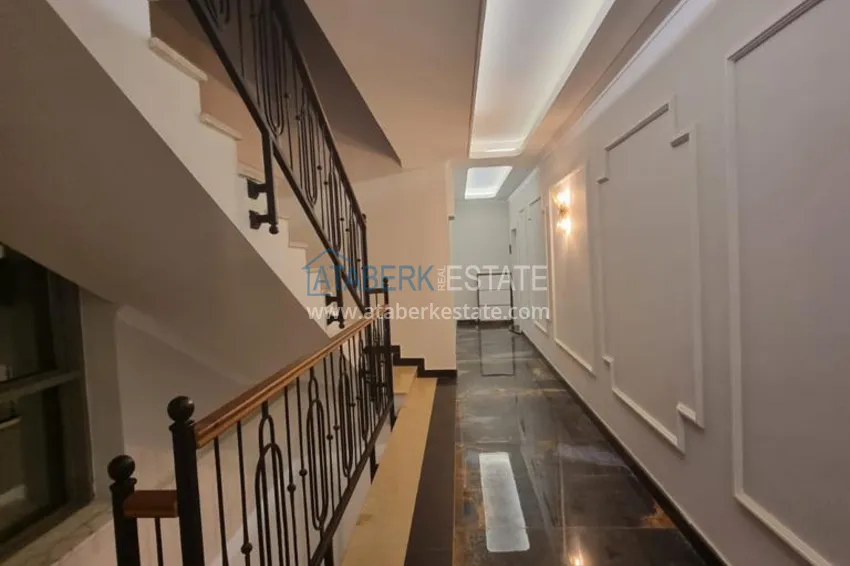 Purchase  Furnished three-room apartment in a prestigious area of Alanya, Oba 1 