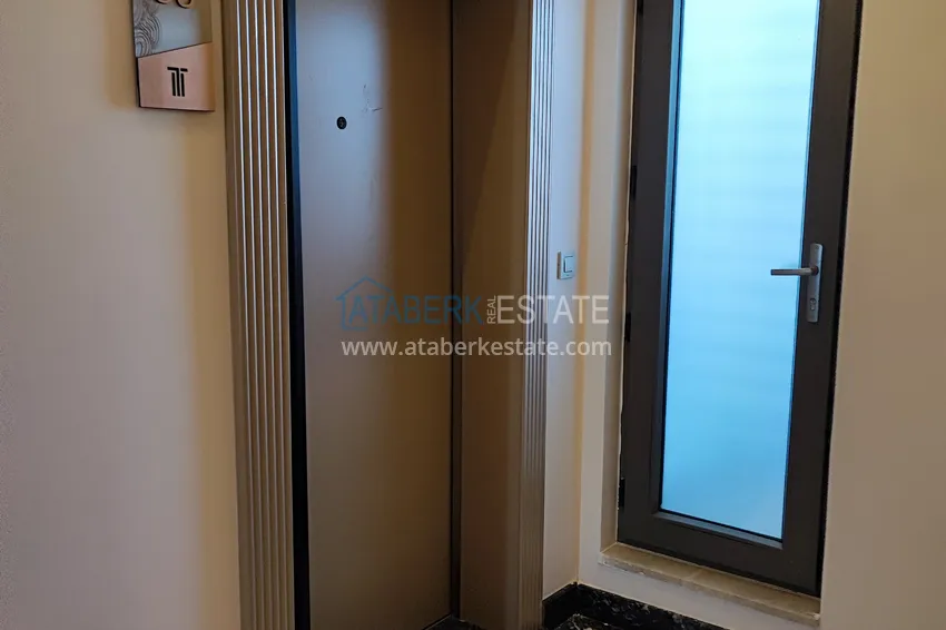 Purchase  Two-bedroom apartment with furniture and panoramic sea views in a premium complex — Antalya, Kepez 1 