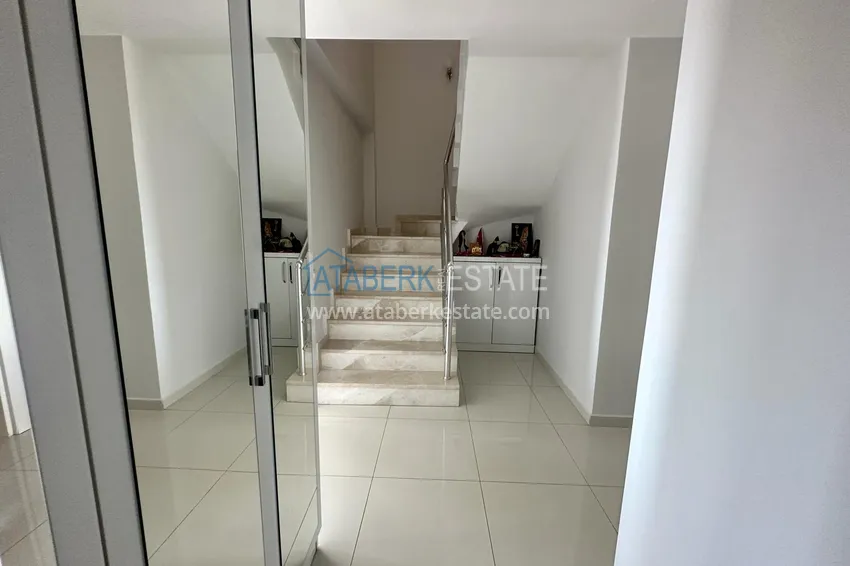 Purchase Duplex penthouse with sea view in an ultra-luxury complex, Alanya Kestel district 1