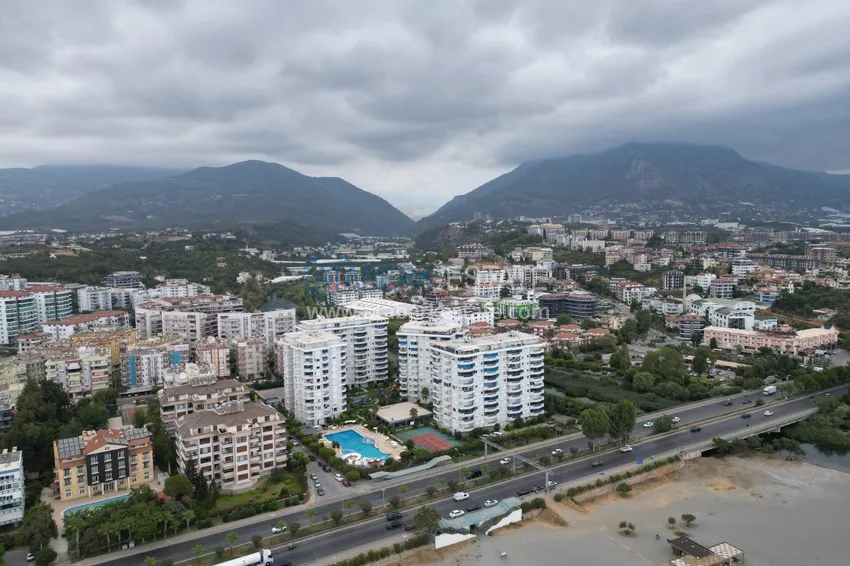 Real estate for a residence permit! Apartment 3+1 with furniture and sea view, Tosmur district — Alanya 2 