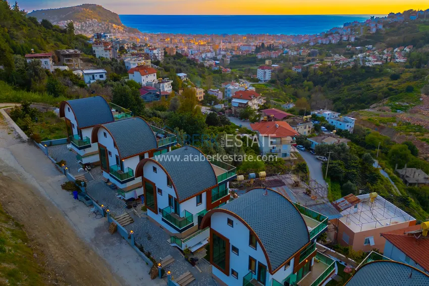 Turnkey villas in Alanya, suitable for citizenship and rent — Alanya, Bektash district 2 