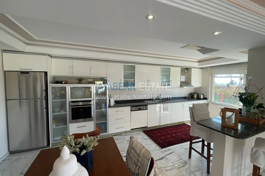 Purchase  Real estate for a residence permit! Apartment 3+1 with furniture and sea view, Tosmur district — Alanya 4 