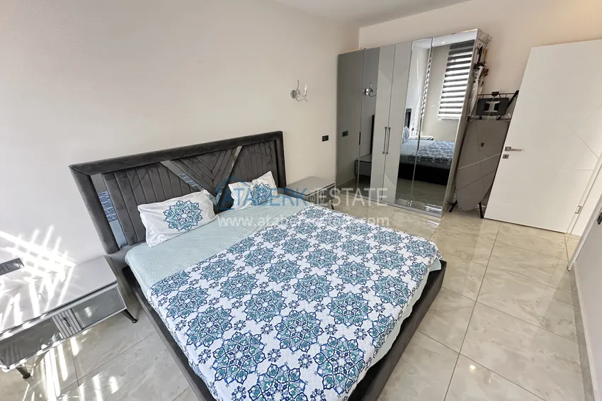 Purchase  Turnkey three-room apartment in the center of Alanya, just 5 minutes from Cleopatra Beach 10 