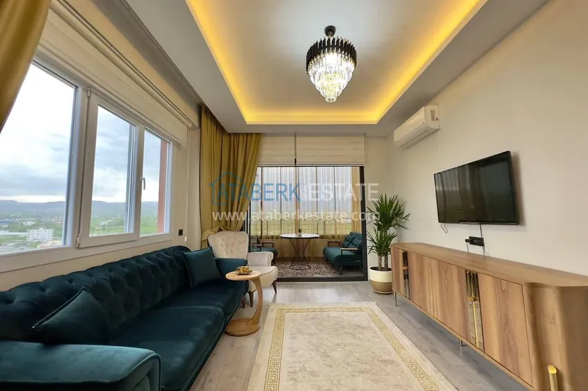 Purchase  Turnkey two-bedroom apartment with sea view in Mersin - Tomyuk 11 