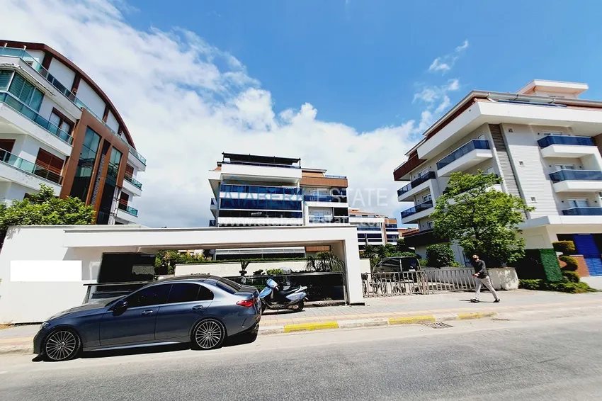 Property for a residence permit - Duplex penthouse with furniture in Alanya, Oba district 11 