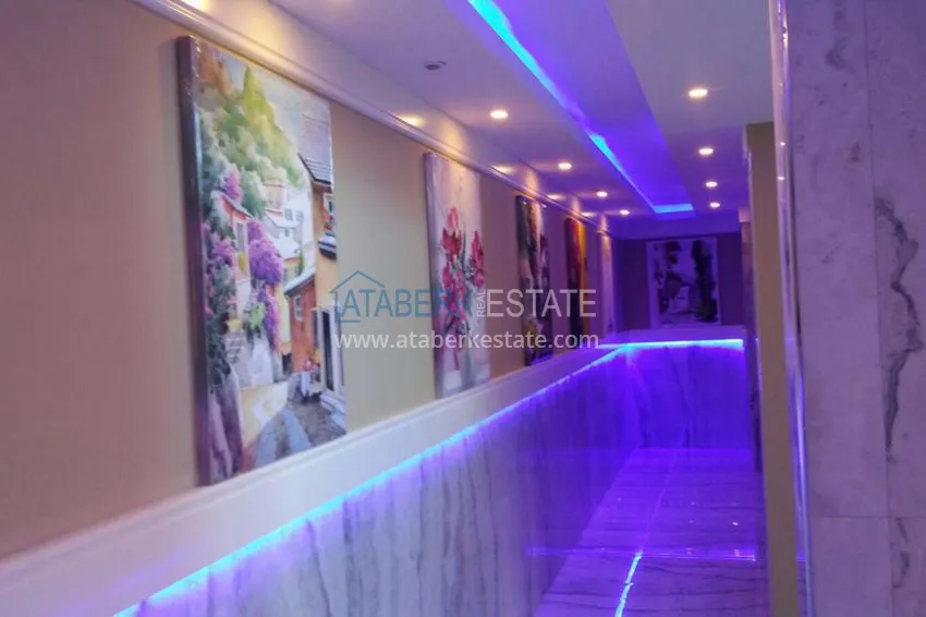 Two-bedroom apartment with furniture and separate kitchen apartment in Mahmutlar 13 