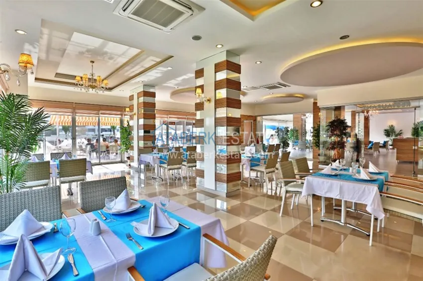 Furnished apartment in Avsallar in a comfortable residence  10 