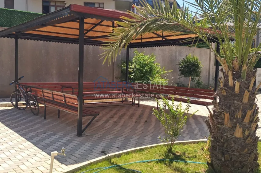 Two-bedroom apartment in a comfortable complex — Alanya, Oba district 11 