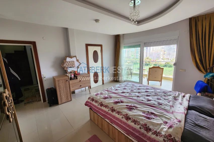 Purchase Penthouse duplex 3+1 furnished with sea and mountain views, Kestel district — Alanya 10 