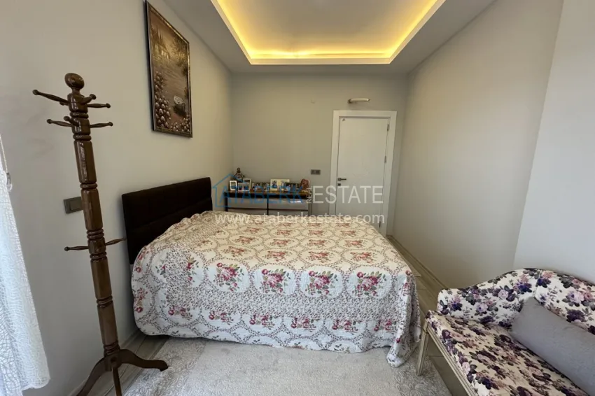 Purchase Two-bedroom apartment in a comfortable complex — Alanya, Oba district 10 