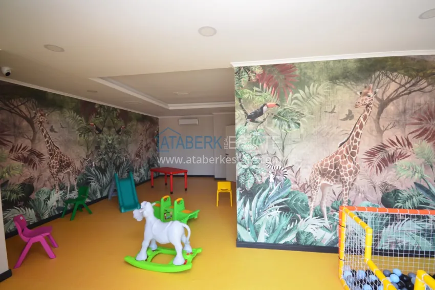 New buildings in Alanya! Two-bedroom apartment in a modern complex, Mahmutlar district 10 