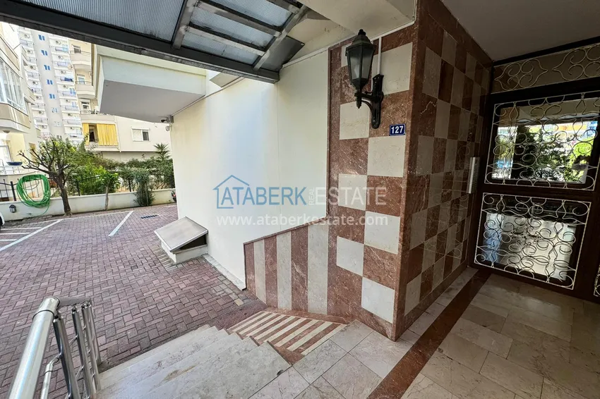 Apartment in Mahmutlar partially furnished with a glazed balcony and sea view 11 