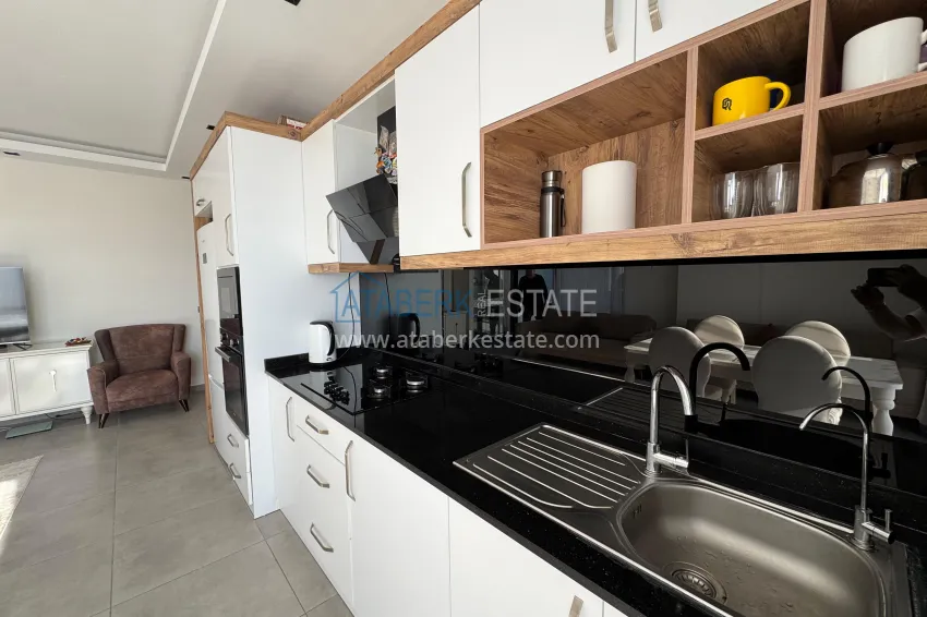 Purchase Furnished 2+1 apartment with sea and mountain views, Mahmutlar district — Alanya 10 