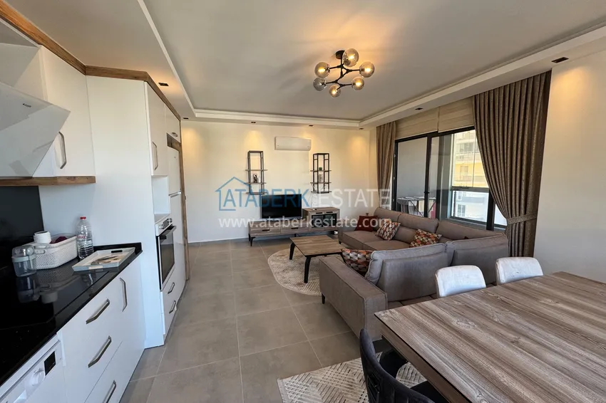 Purchase  Three-room apartment with furniture and mountain views, Mahmutlar district — Alanya 10 