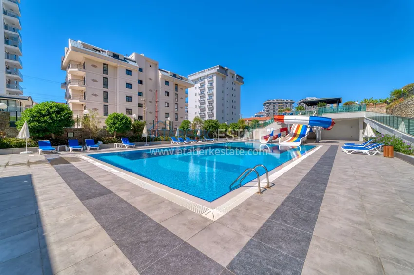 Turnkey two-bedroom apartment in Mahmutlar in a modern complex 10 