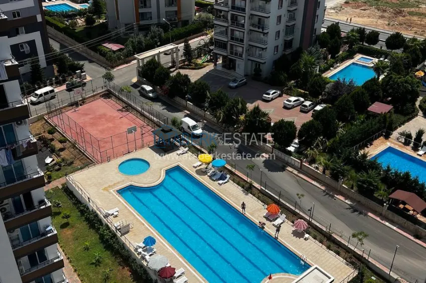 Purchase Furnished two-bedroom apartment with panoramic sea views in Soli district, Mersin 10 
