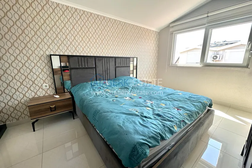 Purchase Duplex penthouse with sea view in an ultra-luxury complex, Alanya Kestel district 13