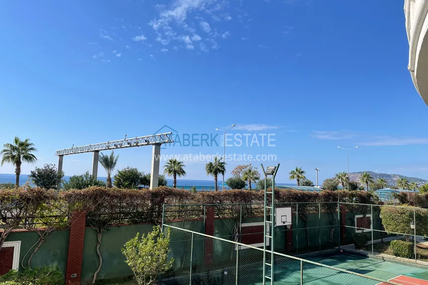 Purchase  Real estate for a residence permit! Apartment 3+1 with furniture and sea view, Tosmur district — Alanya 15 