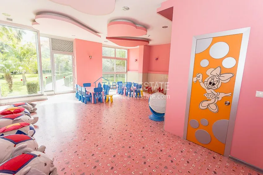 Furnished 2+1 apartment in a prestigious residential complex, Cikcilli district — Alanya 10 