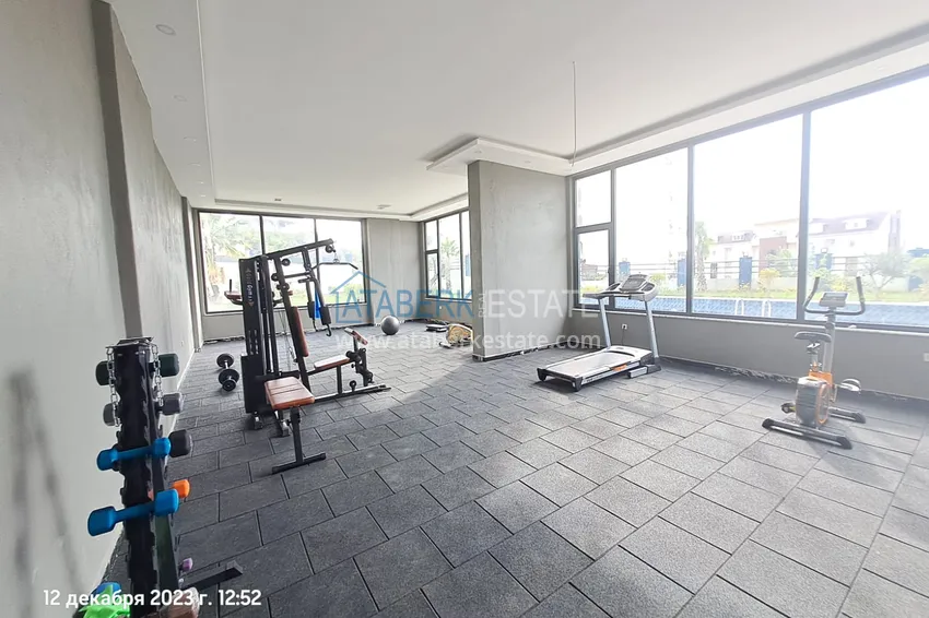 Apartment for rent in Alanya, one bedroom with furniture and sea view A20 11 