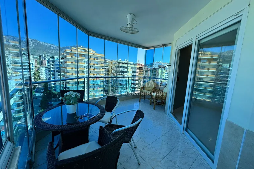 Purchase  Apartment in Mahmutlar partially furnished with a glazed balcony and sea view 12 