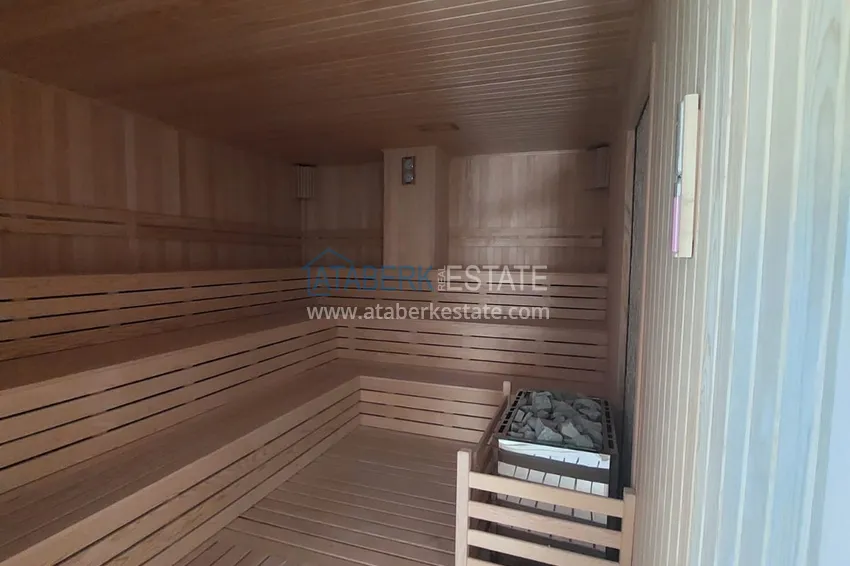 Urgent sale! Apartment from the owner with installments in a residential complex with hotel infrastructure - Payallar district, Alanya 28